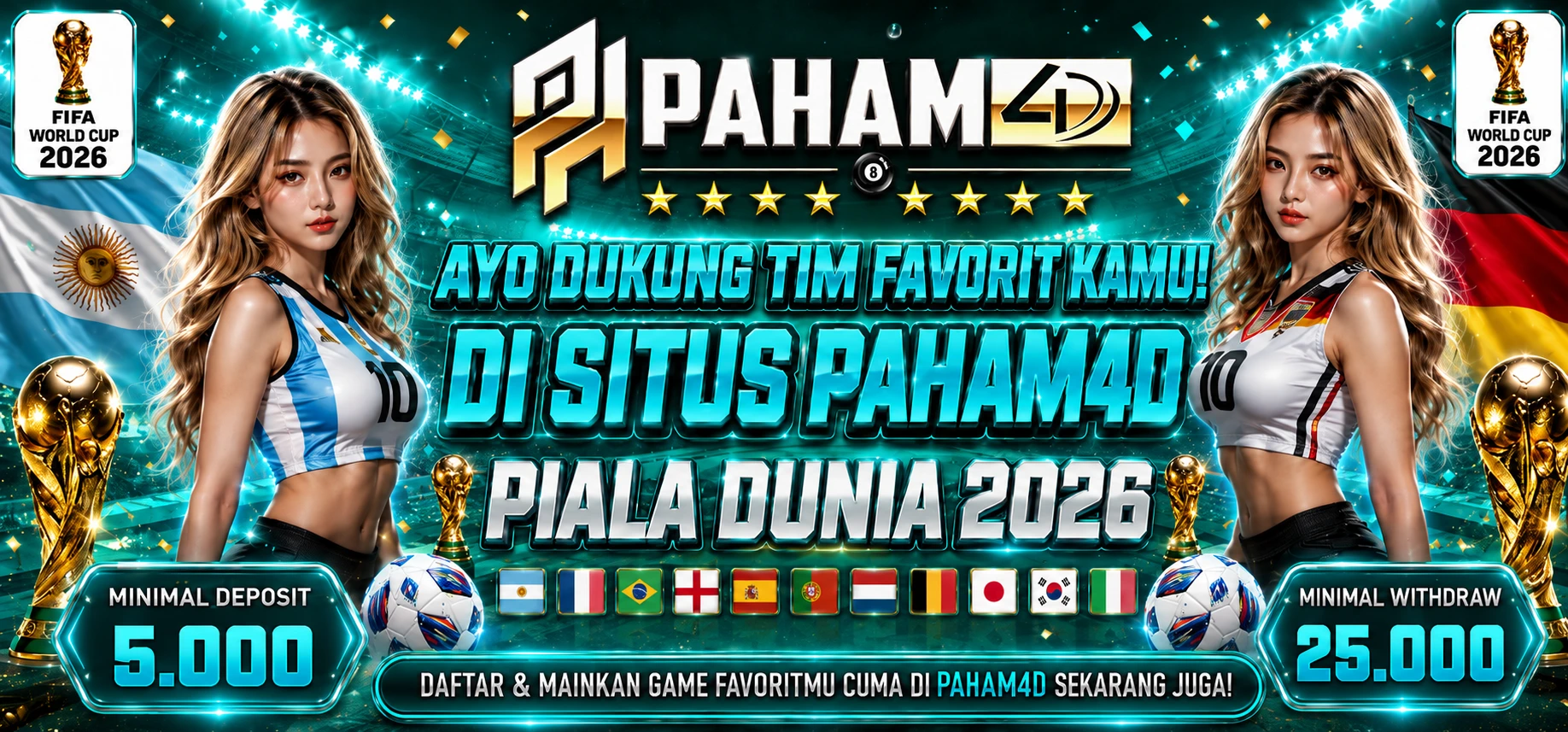 DUKUNG PIALA DUNIA 2026 DI PAHAM4D